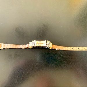 Three stone bracelet